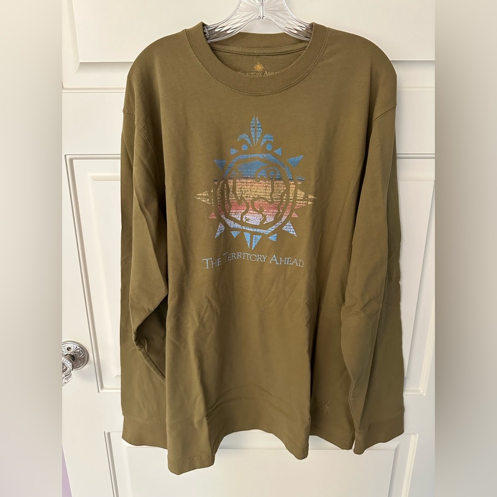 Territory Ahead Men’s Long Sleeve Graphic Logo Tee